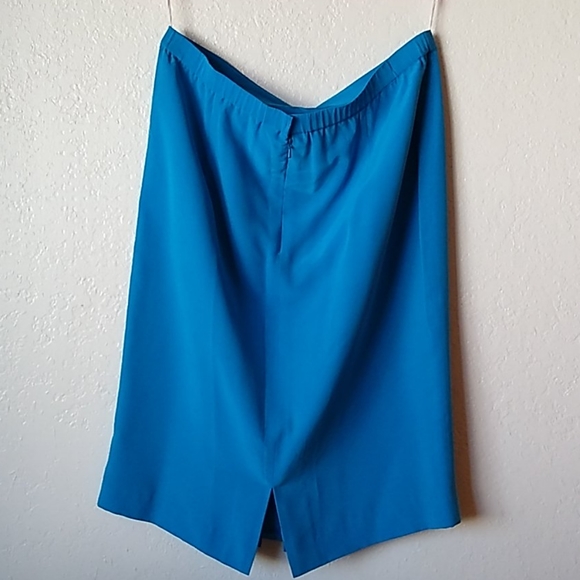 Vintage 100% silk skirt size 14 - Picture 4 of 6